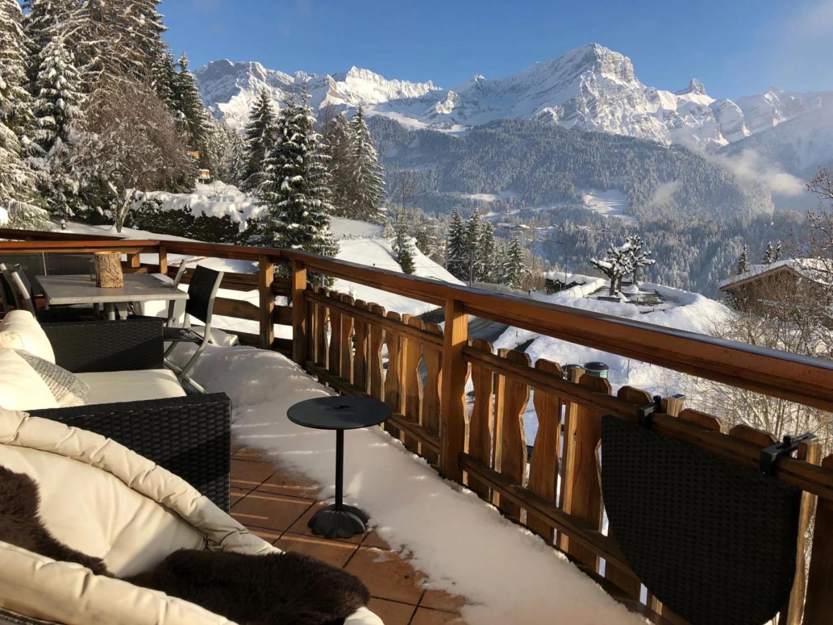 Le Bristol - Villars Bristol Apartments ภายนอก รูปภาพ